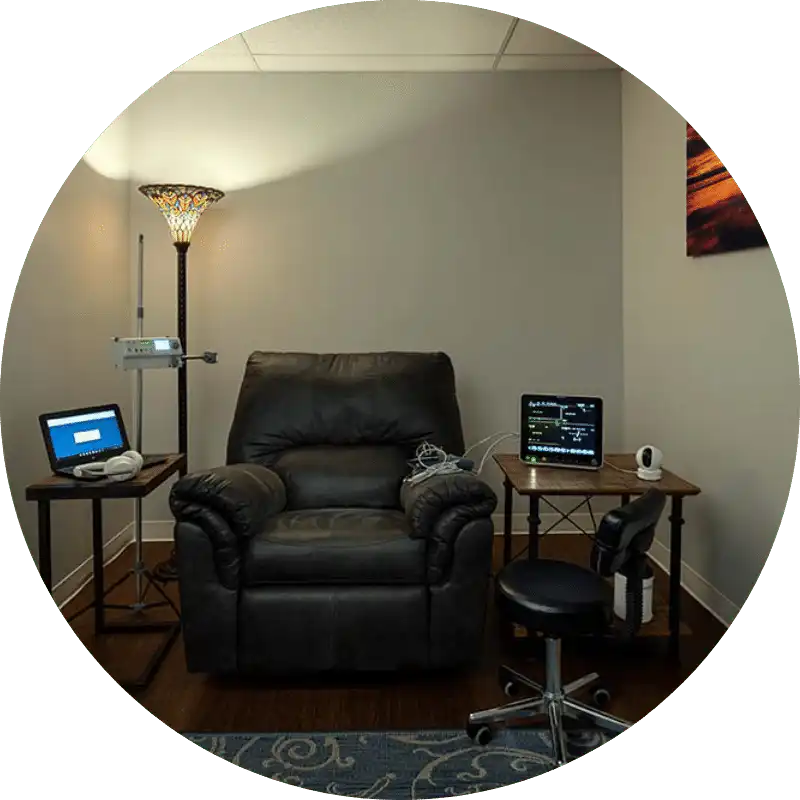 Private ketamine treatment rooms